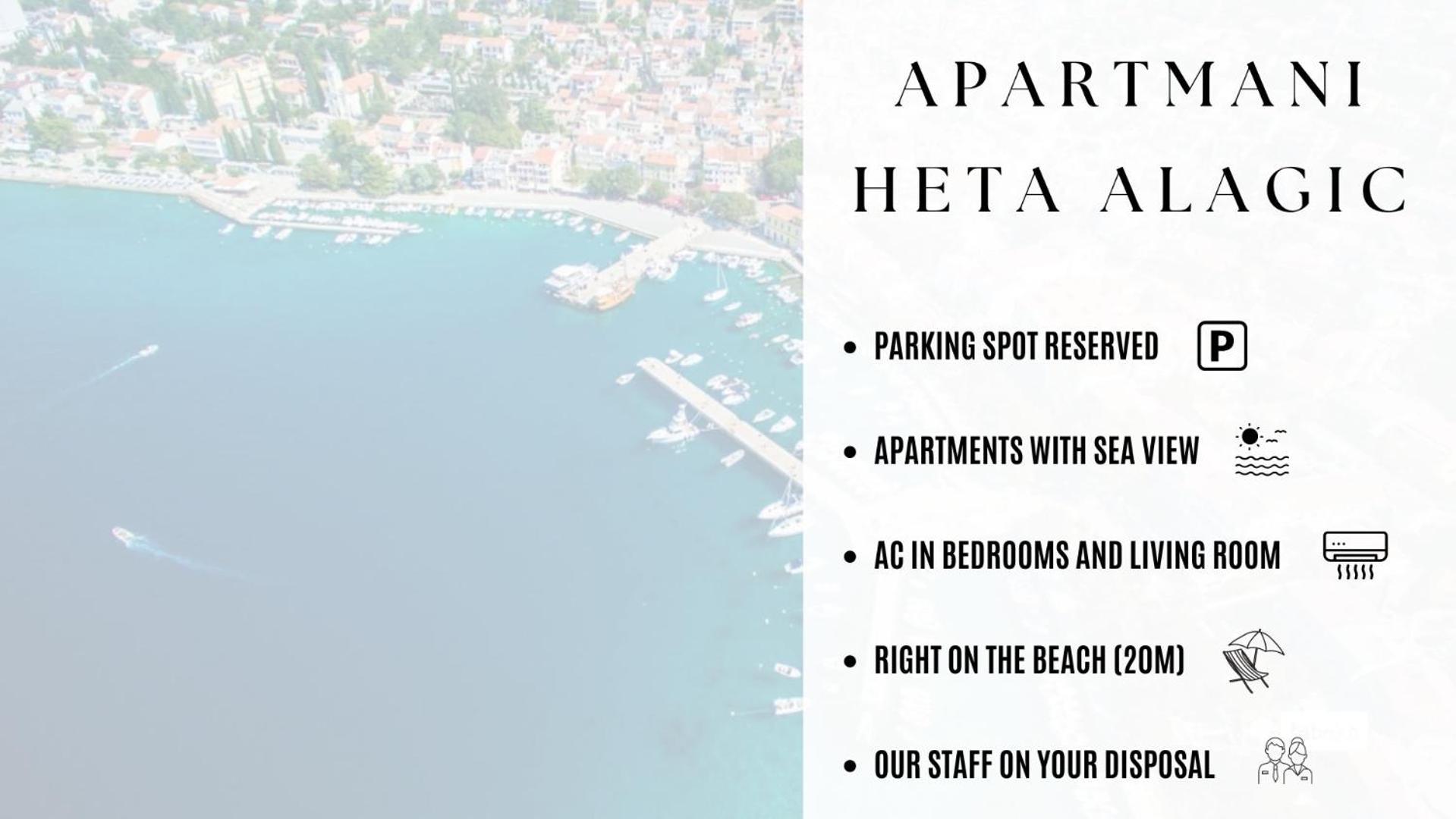 Apartmani Heta Alagic III 塞尔瑟 外观 照片